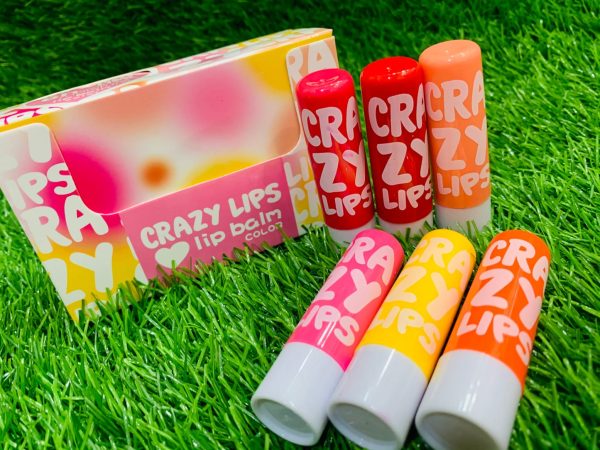 Pack Of 3 Crazy Tinted Lip Balm, Magic Chapstick Hydrated & Moisturizing Lip Balm