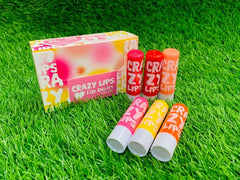 Pack Of 3 Crazy Tinted Lip Balm, Magic Chapstick Hydrated & Moisturizing Lip Balm